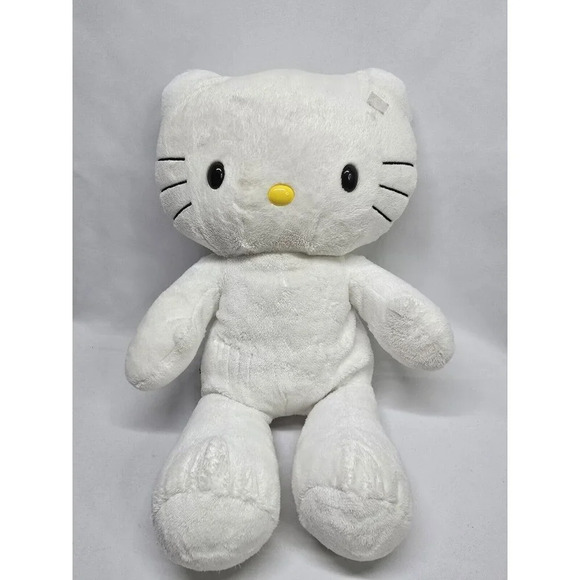 Hello Kitty Build A Bear Plush Doll White Sanrio 18” 2010 - Picture 15 of 15